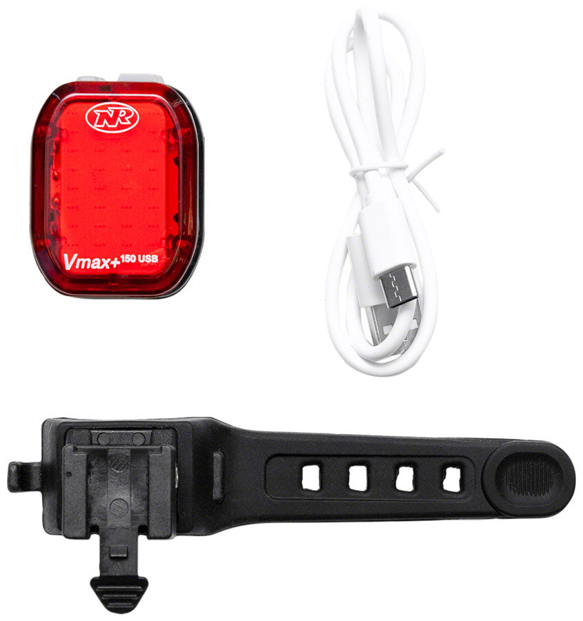 NEW NiteRider Vmax+ 150 Taillight - 150 Lumens, Seatpost or Clothing Clip Mount, Black - Around the Cycle