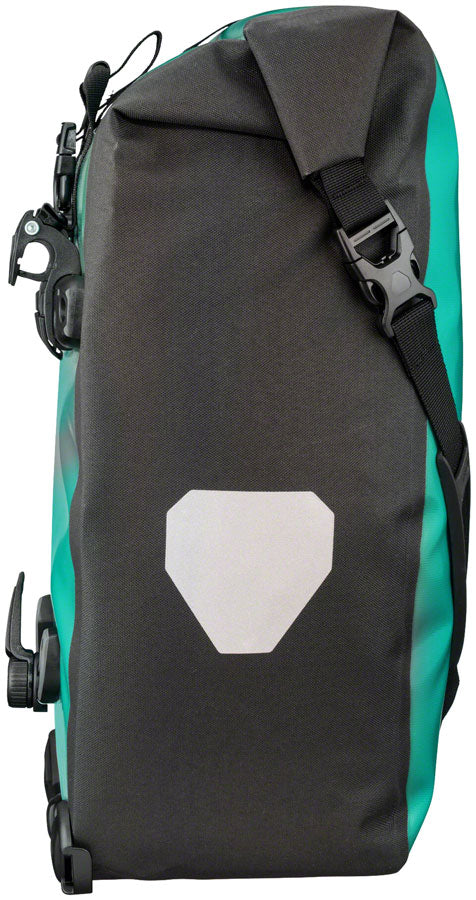 NEW Ortlieb Back-Roller Free Pannier - 40L, Pair, Lagoon/Black - Around the Cycle