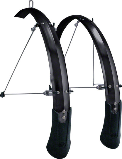 NEW Planet Bike Cascadia ALX 700c x 50 Fender Set: Black (700c x 30-40)