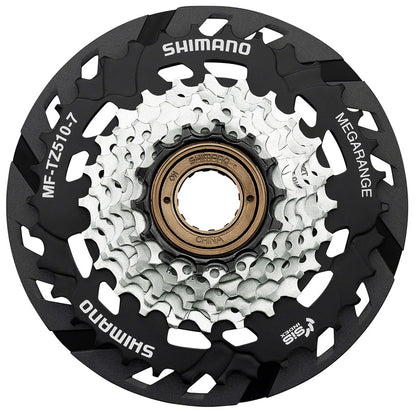 NEW Shimano MF-TZ510-7-CP Multi-Speed Freewheel - 7-Speed, 14-34t