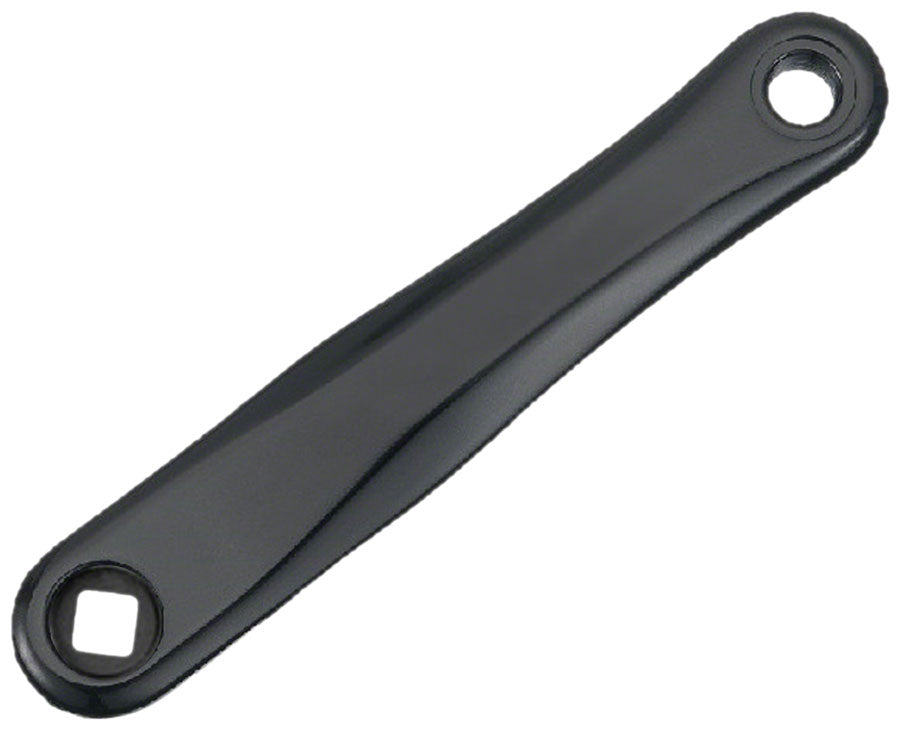 NEW Samox SAC08 Left Crank Arm - 170mm, JIS Diamond Taper Spindle Interface, Forged Aluminum, Spindle Bolt Sold Separate, Black