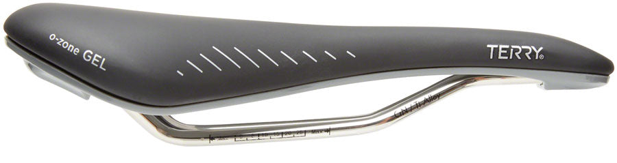 NEW Terry Raven Ti Gel Saddle - Titanium, Black - Around the Cycle