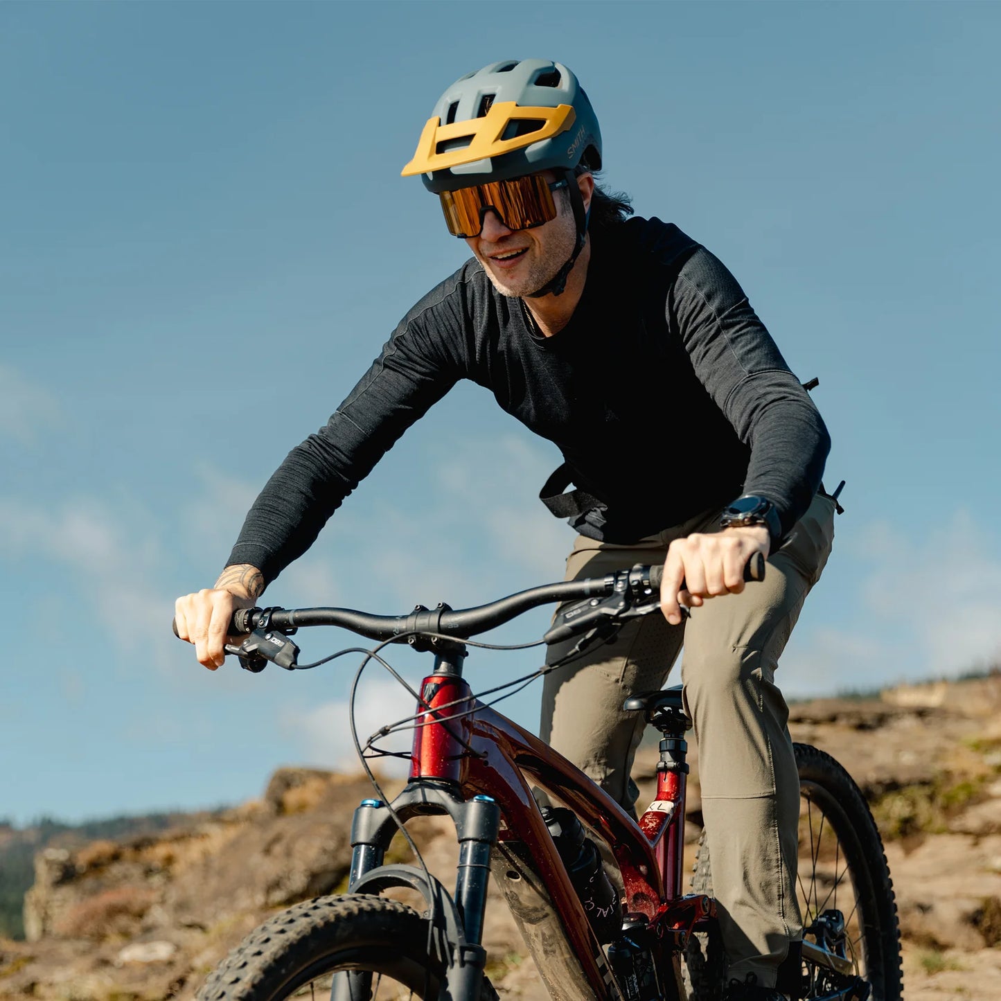 NEW Smith Pilot MIPS MTB Helmet