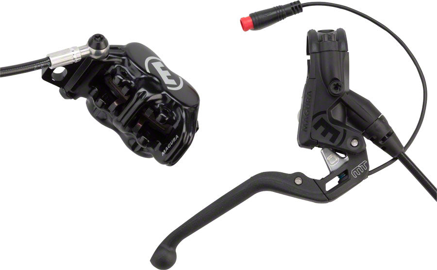 NEW Magura MT5e eBike Disc Brake and Lever - Front or Rear, Hydraulic, Post Mount, Black - Around the Cycle