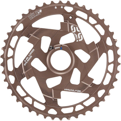 NEW e*thirteen by The Hive Helix R Cassette - 11-Speed, 9-46t, Nickel