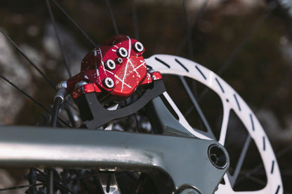 NEW SRAM Maven Ultimate Stealth Expert Disc Brake Kit - Front/Rear Levers, Front/Rear Red Splash Calipers, Adapters, 4 Rotors, Bleed Kit
