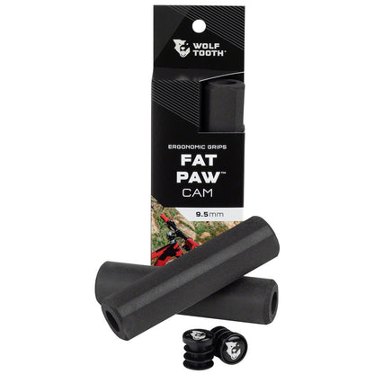 NEW Wolf Tooth Fat Paw Cam Grips 9.5mm Black - Around the Cycle