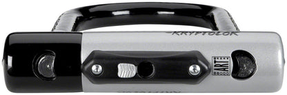 NEW Kryptonite KryptoLok U-Lock - 4 x 9", Keyed, Black, Includes 4' cable and bracket