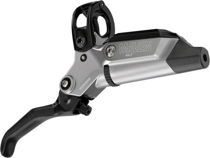 NEW SRAM Maven Ultimate Stealth Disc Brake and Lever - Front, Post Mount, 4-Piston, Carbon Lever, Titanium Hardware, Black/Silver, A1 - Around the Cycle