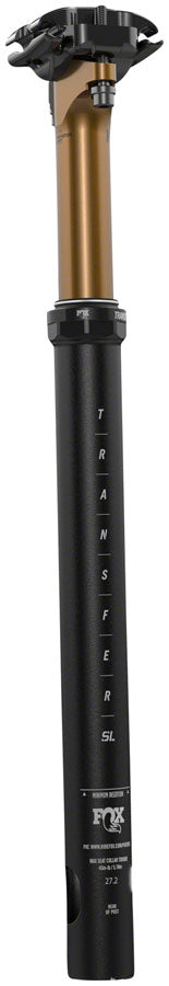 NEW FOX Transfer SL Factory Dropper Seatpost - 31.6mm, 100mm, Internal Routing, Kashima Coat Upper - Around the Cycle