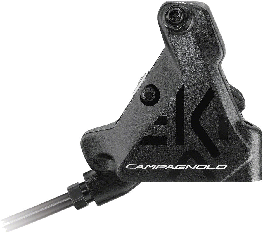 NEW Campagnolo EKAR GT Ergopower Brake Lever and Disc Brake Caliper - Left/Front, For 1x 13-Speed, 140mm Flat Mount Hydraulic Caliper, Black - Around the Cycle