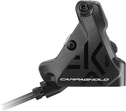 NEW Campagnolo EKAR GT Ergopower Brake Lever and Disc Brake Caliper - Left/Front, For 1x 13-Speed, 140mm Flat Mount Hydraulic Caliper, Black - Around the Cycle