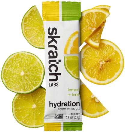 NEW Skratch Labs Sport Hydration Drink Mix: Lemons and Limes, Box of 20 - Around the Cycle
