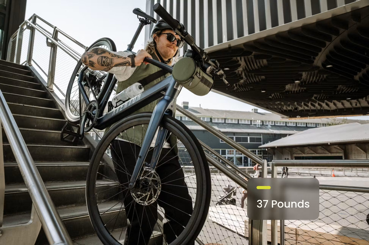 NEW Aventon Soltera 3 ADV Electric Commuter Bike — Single-Speed, Belt Drive, 37lb Lightweight