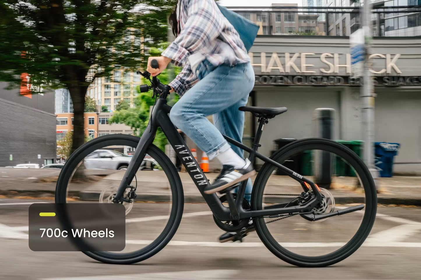 NEW Aventon Soltera 3 ADV Electric Commuter Bike — Single-Speed, Belt Drive, 37lb Lightweight