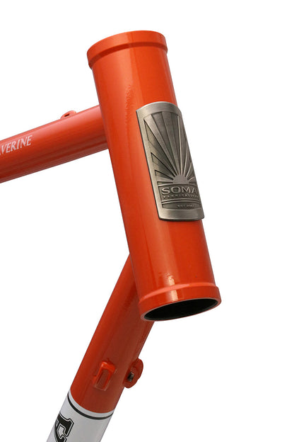 NEW Soma Wolverine Disc Gravel Frame A-Type, 4.1, 52cm, Orange