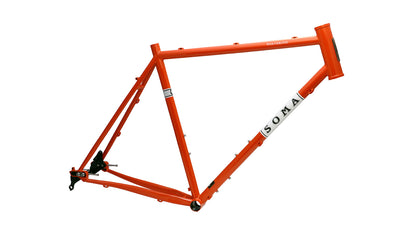 NEW Soma Wolverine Disc Gravel Frame A-Type, 4.1, 52cm, Orange