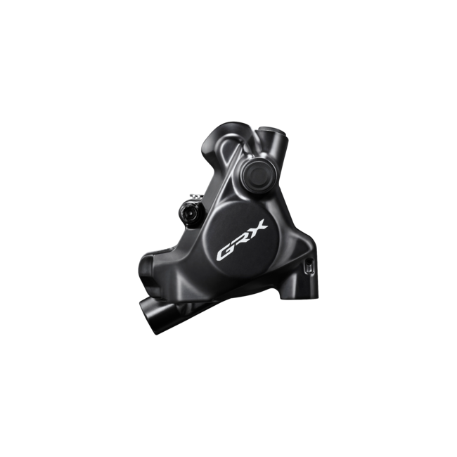 NEW Shimano Hydraulic Disc Brake, BR-RX820, Rear, Flat Mount, w/ Fixing Bolt for Mount Thickness 25mm, w/o Adaptor, w/ L05A Resin Pad