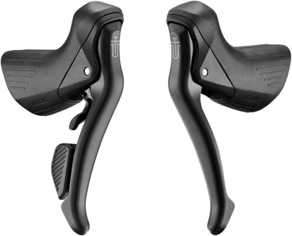 NEW microSHIFT Sword Black Drop Bar Shifter/Brake Lever Set - 1 x 9-Speed, Black - Around the Cycle