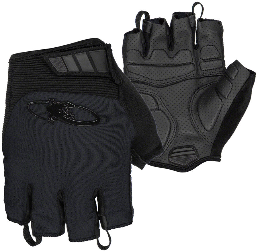 NEW Lizard Skins Aramus Cadence Gloves - Jet Black, Short Finger, Small - Around the Cycle
