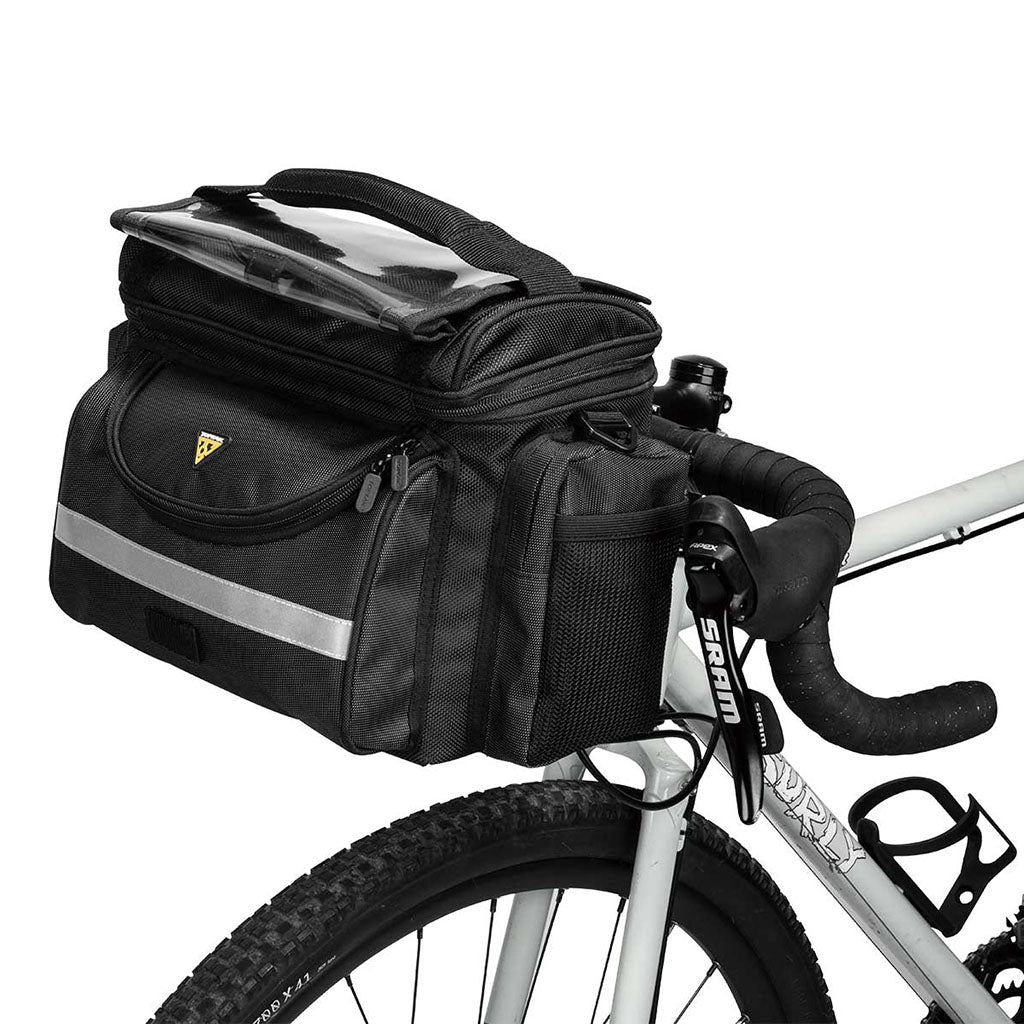 NEW  Topeak TourGuide Handlebar Bag DX, 8L, Black