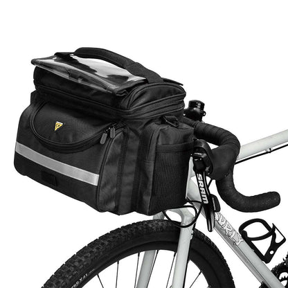 NEW  Topeak TourGuide Handlebar Bag DX, 8L, Black
