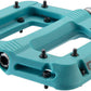 NEW RaceFace Chester Pedals - Platform, Composite, 9/16", Turquoise