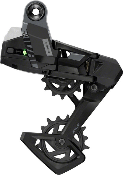 NEW SRAM Rival XPLR AXS Rear Derailleur - For Rival XPLR 1x, 13-Speed, 46t Max, UDH Hangerless, (Battery Not Included), Black/Silver, E1 - Around the Cycle