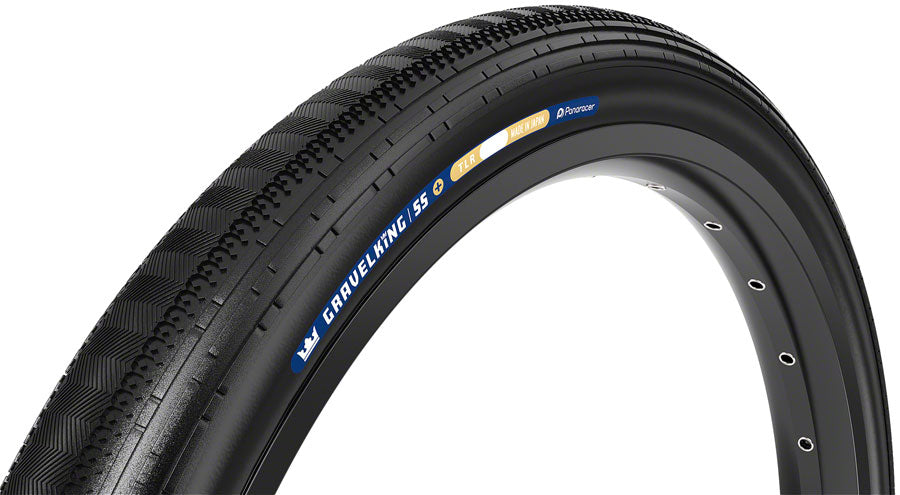 NEW Panaracer GravelKing SS Plus Tire - 700 x 45, Tubeless, Folding, Black - Around the Cycle
