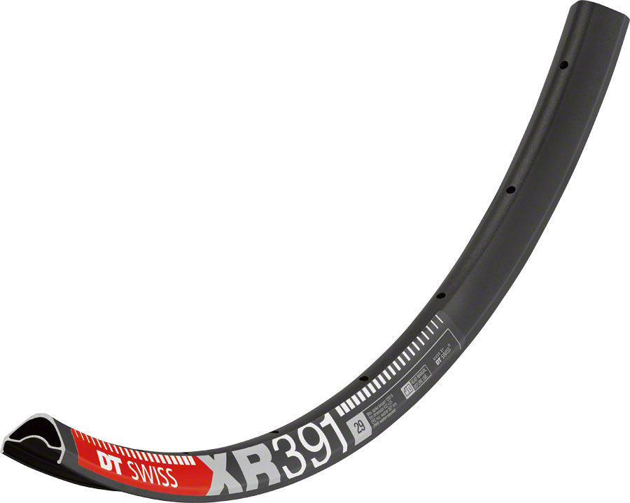 NEW DT Swiss XR 391 Tubeless Ready 29" Disc Rim 28h, Black - Around the Cycle