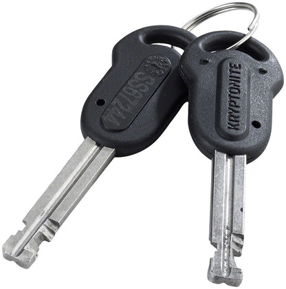 NEW Kryptonite Keeper 785 Integrated Chain Lock - 85cm (2.8'), 7mm, Keyed, Black - Around the Cycle