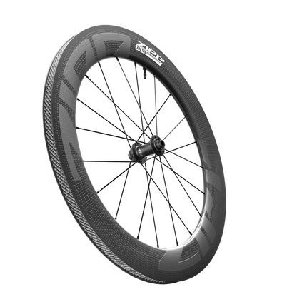 NEW Zipp 808 Firecrest Tubeless Front Wheel - 700, 12 X 100mm, Center-Lock, Tubeless, Black, B1 - Around the Cycle