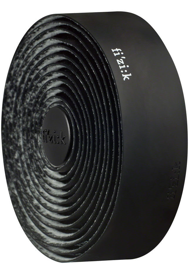 Fizik Terra Microtex Bondcush Gel Backer Tacky Bar Tape - 3mm, Black - Around the Cycle