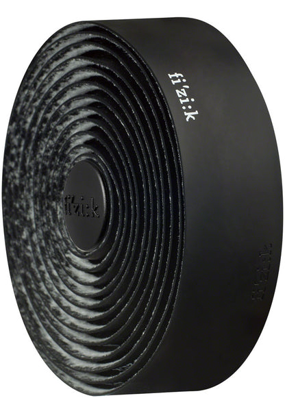 Fizik Terra Microtex Bondcush Gel Backer Tacky Bar Tape - 3mm, Black - Around the Cycle