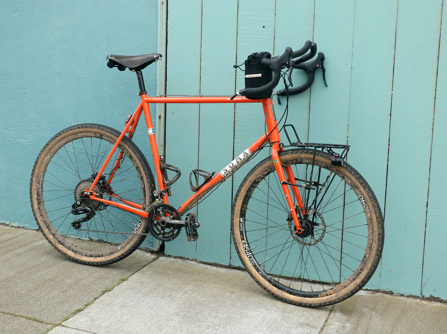 NEW Soma Wolverine Disc Gravel Frame A-Type, 52cm, Orange