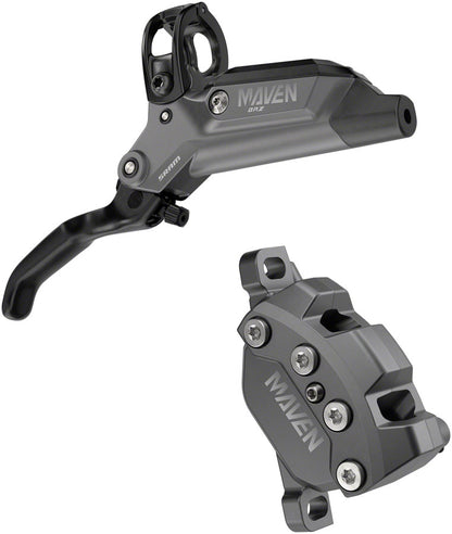 NEW SRAM Maven Bronze Disc Brake and Lever - Front, Post Mount, 4-Piston, Aluminum Lever, SS Hardware, Blast Dark Polar, A1 - Around the Cycle