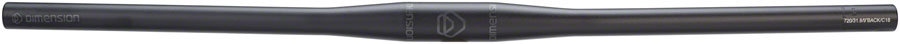 NEW Dimension Mountain Handlebar: Flat, 31.8, 720mm wide, Black