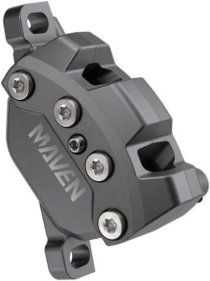NEW SRAM Maven Bronze Disc Brake and Lever - Front, Post Mount, 4-Piston, Aluminum Lever, SS Hardware, Blast Dark Polar, A1 - Around the Cycle