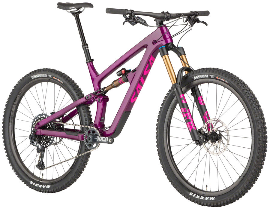 NEW Salsa Blackthorn Carbon X01 - Purple Mountain Bike - Around the Cycle