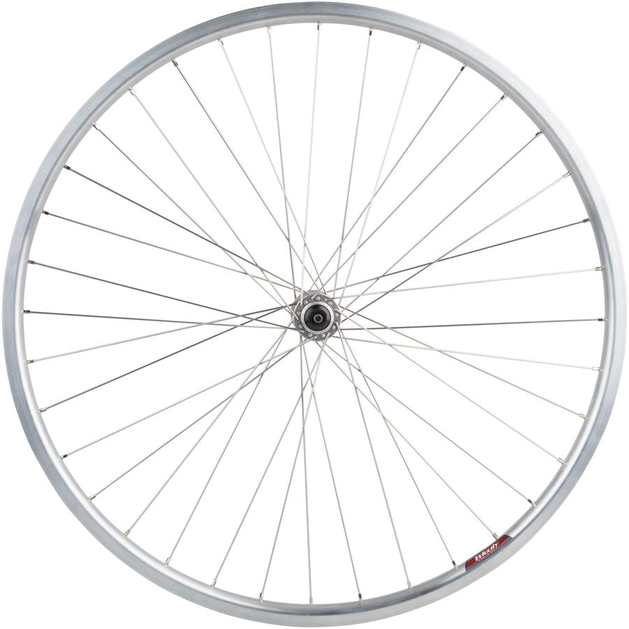 NEW Quality Wheels Value HD Series Front Wheel - 700, QR x 100mm, Rim Brake, Silver, Clincher - Around the Cycle