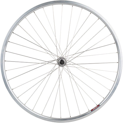 NEW Quality Wheels Value HD Series Front Wheel - 700, QR x 100mm, Rim Brake, Silver, Clincher - Around the Cycle
