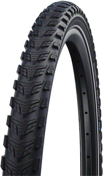 NEW Schwalbe Marathon 365 Tire - 20 x 2.1, Clincher, Wire, Black/Reflective, Performance Line, GreenGuard, Addix 4Season, E-50