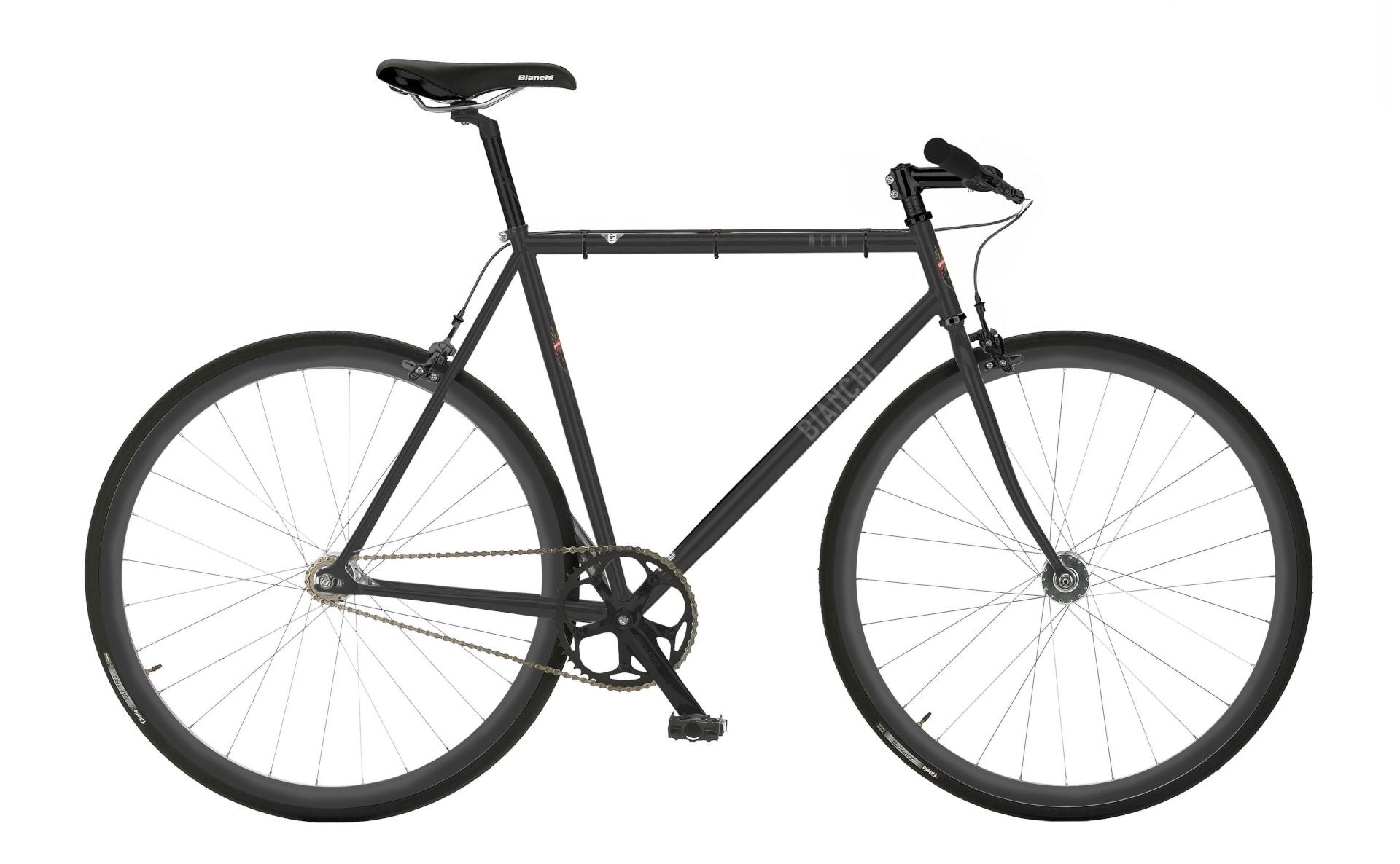 NEW Bianchi Pista Nero Single Speed Track Bike 49cm Black