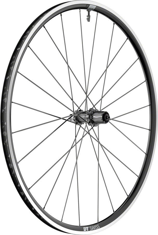 NEW DT Swiss P 1800 Spline Rear Wheel - 700, QR x 130mm, Rim Brake, HGR11, Ratchet LN 18, Black - Around the Cycle