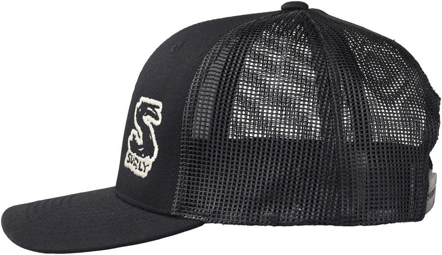 NEW Surly Logo Snap Back Hat - Black, One Size - Around the Cycle
