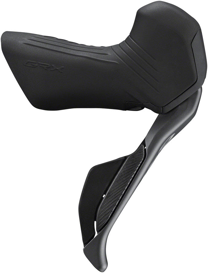 NEW Shimano GRX ST-RX825 Di2 Shift/Brake Lever with BR-RX820 Hyd Disc Brake Caliper - Right/Rear, 12-Speed, Flat Mount Caliper, For 25mm Mount - Around the Cycle