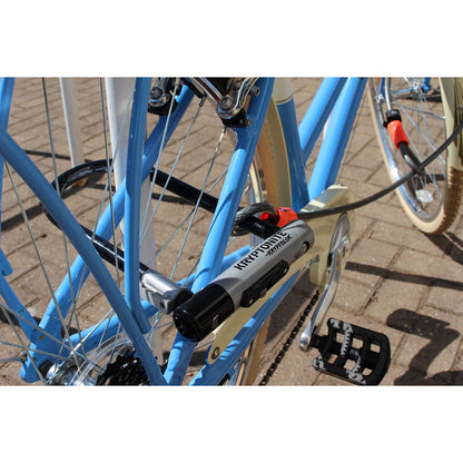 NEW Kryptonite KryptoLok U-Lock - 4 x 9", Keyed, Black, Includes 4' cable and bracket