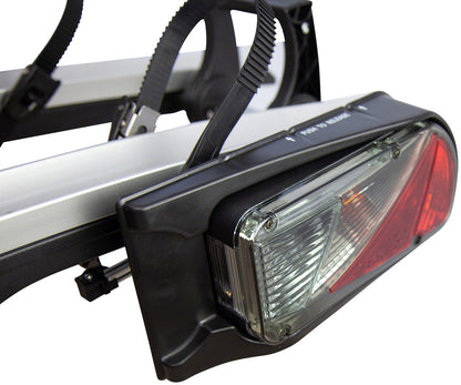 NEW Saris Door County Hitch Rack With Electric Lift - 2 Receiver 7-Pin Wire Plug 2-Bike