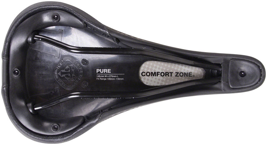 NEW WTB Pure Saddle - Steel, Black, Medium