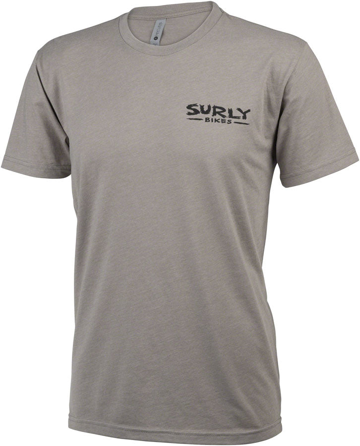 NEW Surly The Ultimate Frisbee Men's T-Shirt - Grey 2X-Large